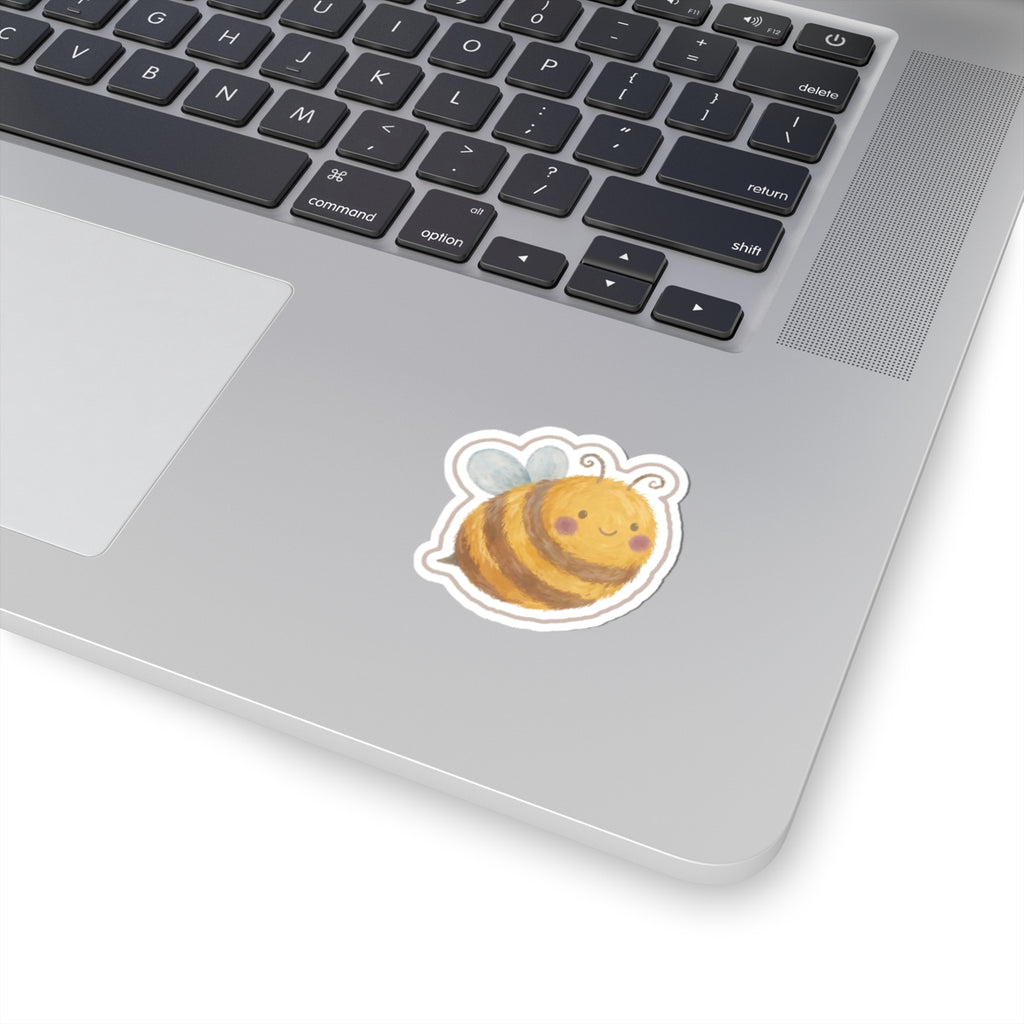 Garden Bee Kiss-Cut Sticker
