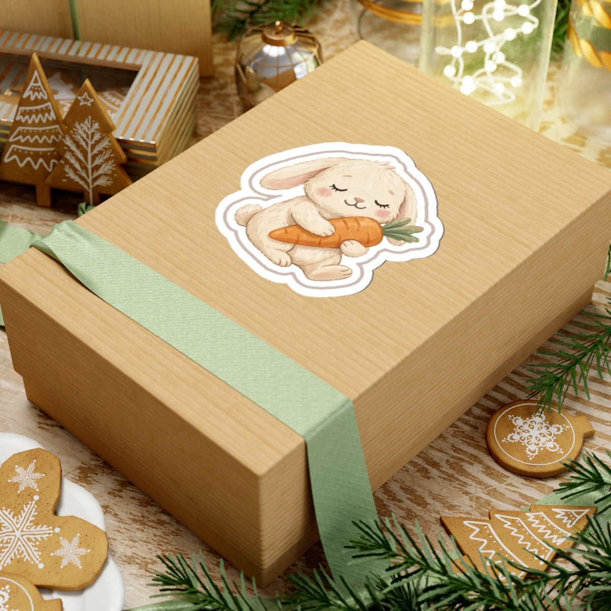 Bunny Kiss-Cut Sticker