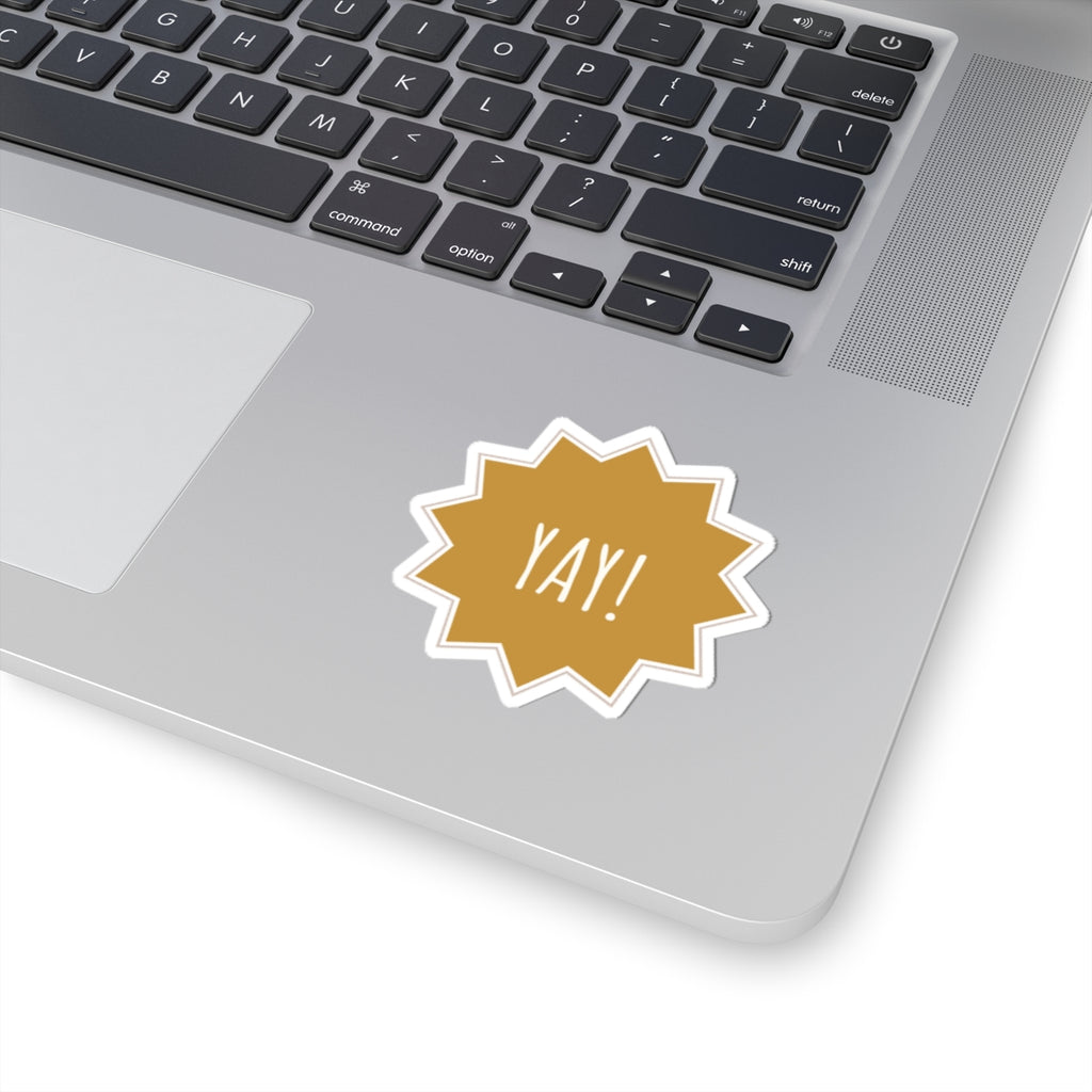 Yay Star Kiss-Cut Sticker
