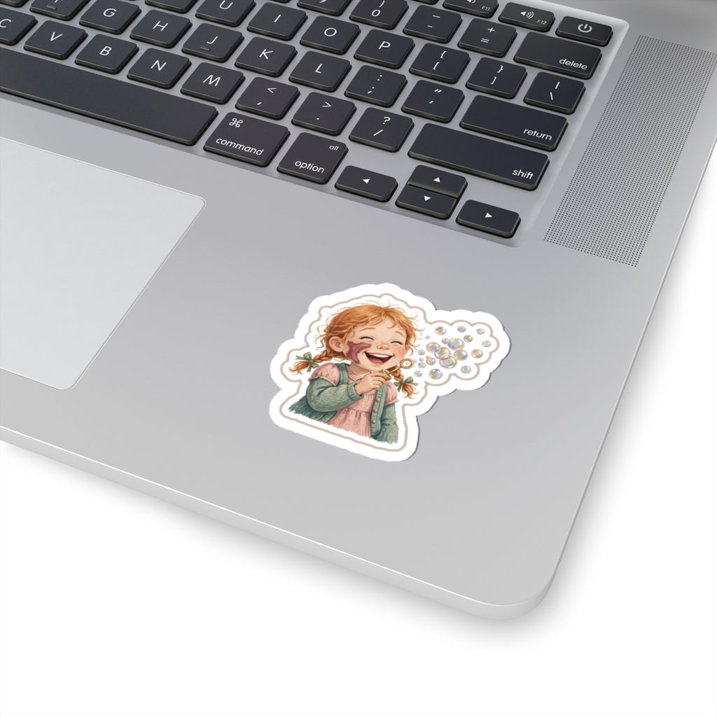 Bubbles Kiss-Cut Sticker