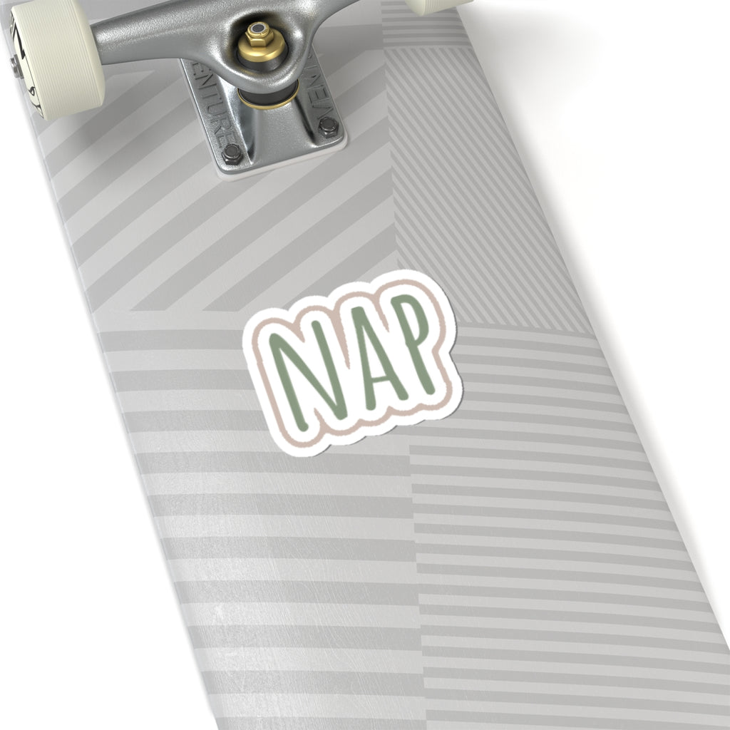 Nap Word Kiss-Cut Sticker