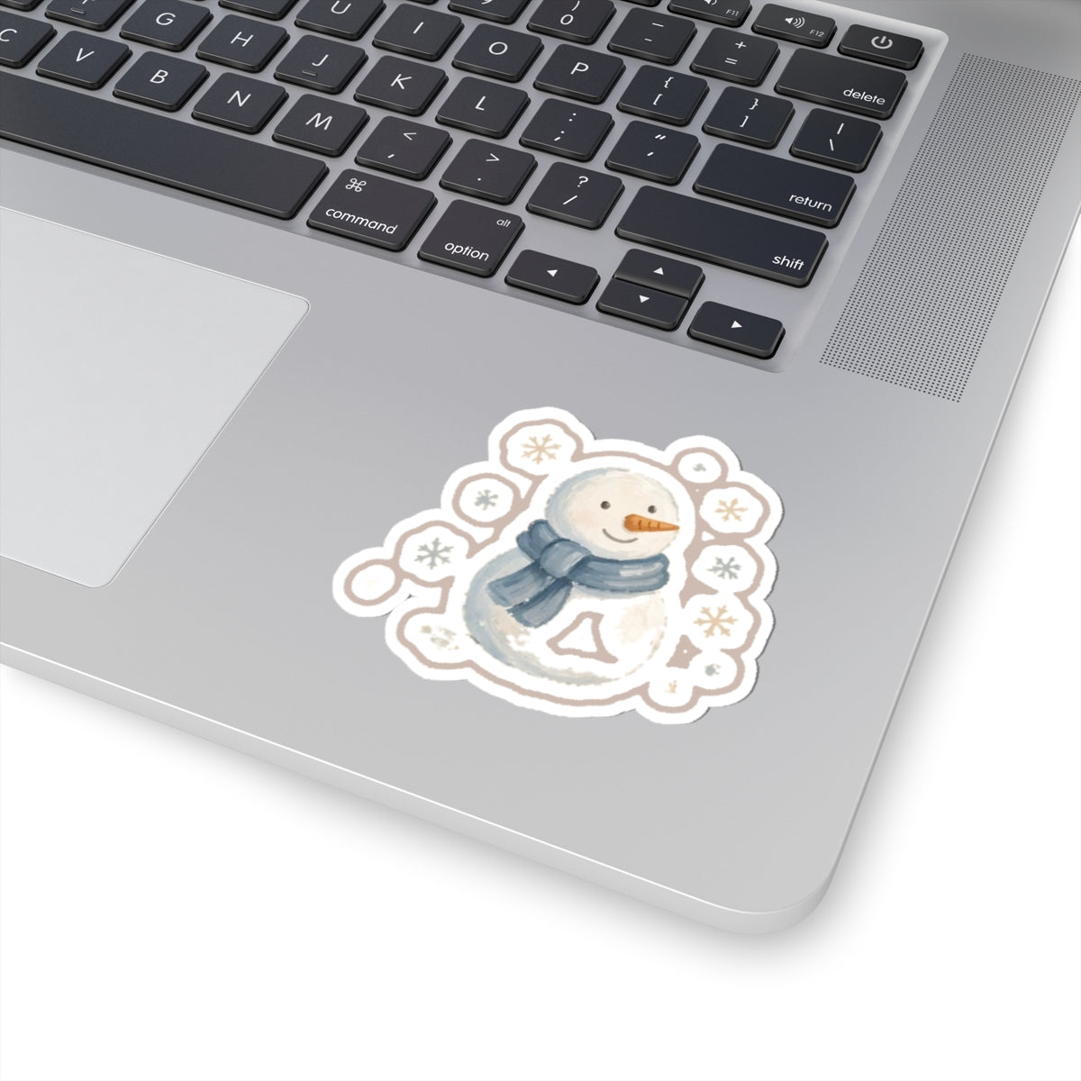 Snowman Kiss-Cut Sticker