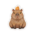 Capybara Kiss-Cut Sticker