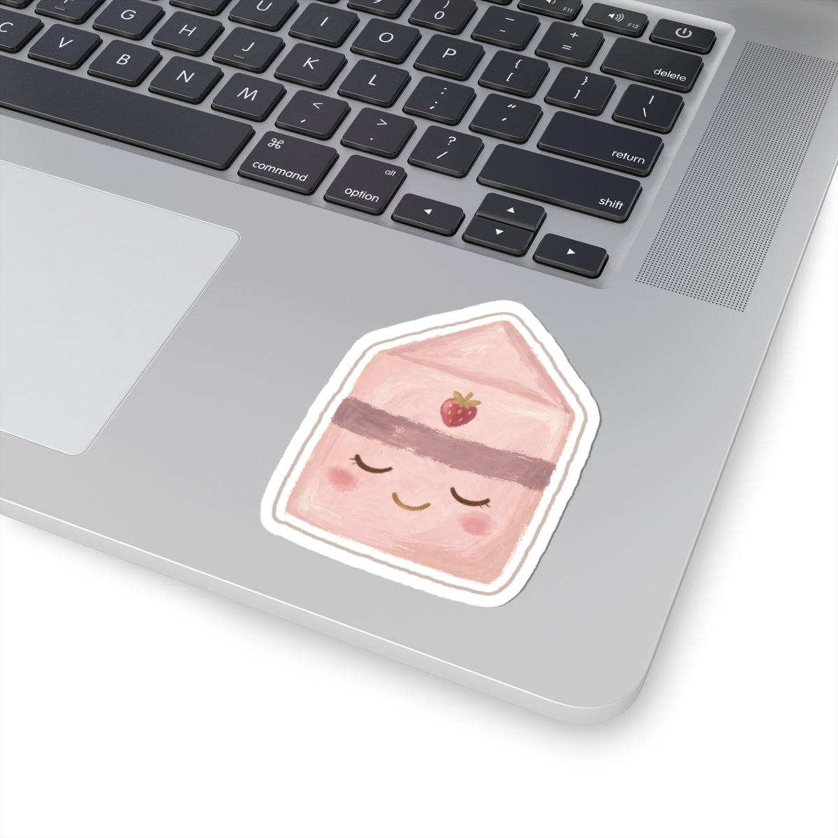 Strawberry Milk Kiss-Cut Sticker