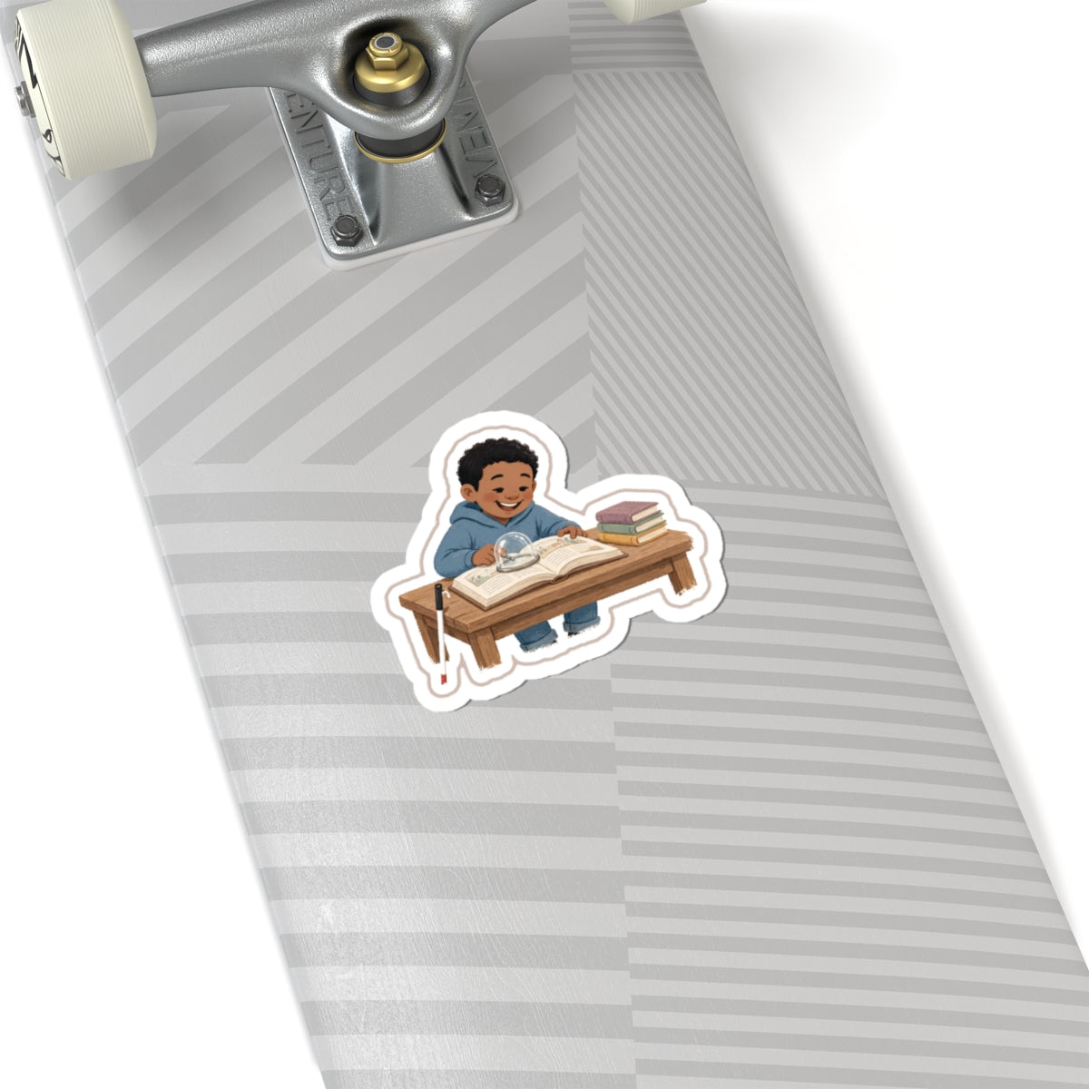 Cane Reading Kiss-Cut Sticker