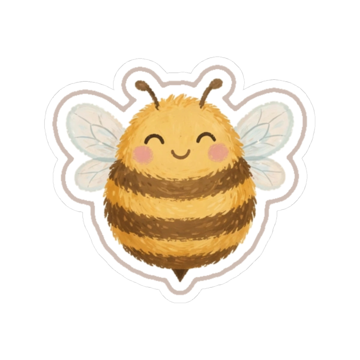 Bee Kiss-Cut Sticker
