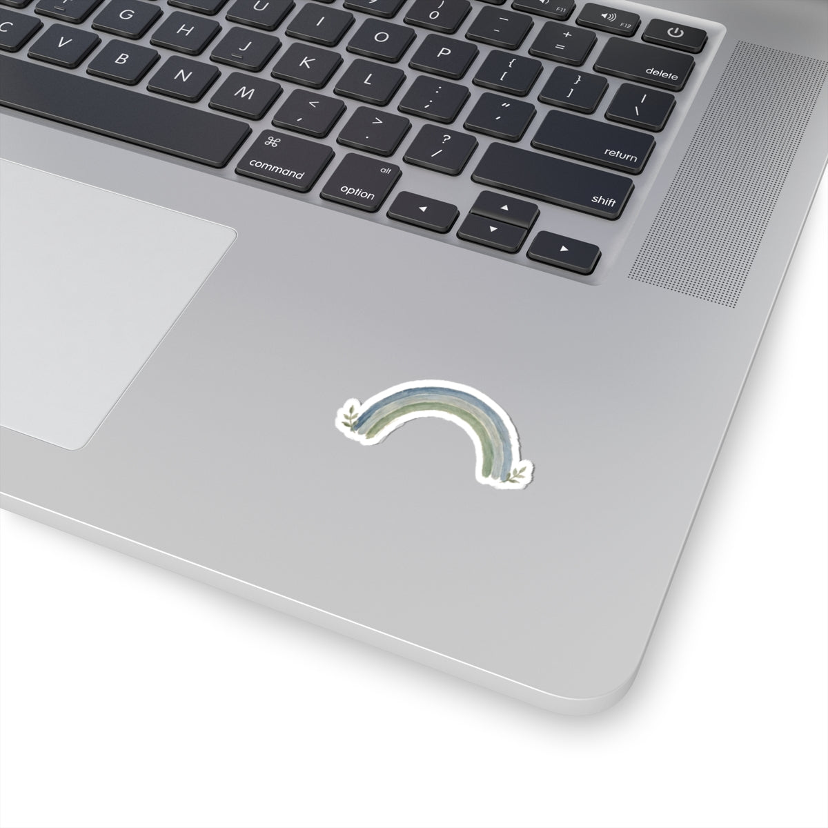 Quiet Rainbow Kiss-Cut Sticker