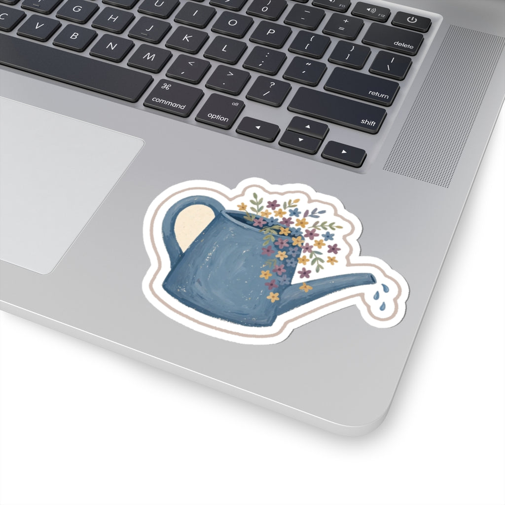 Watering Can Kiss-Cut Sticker