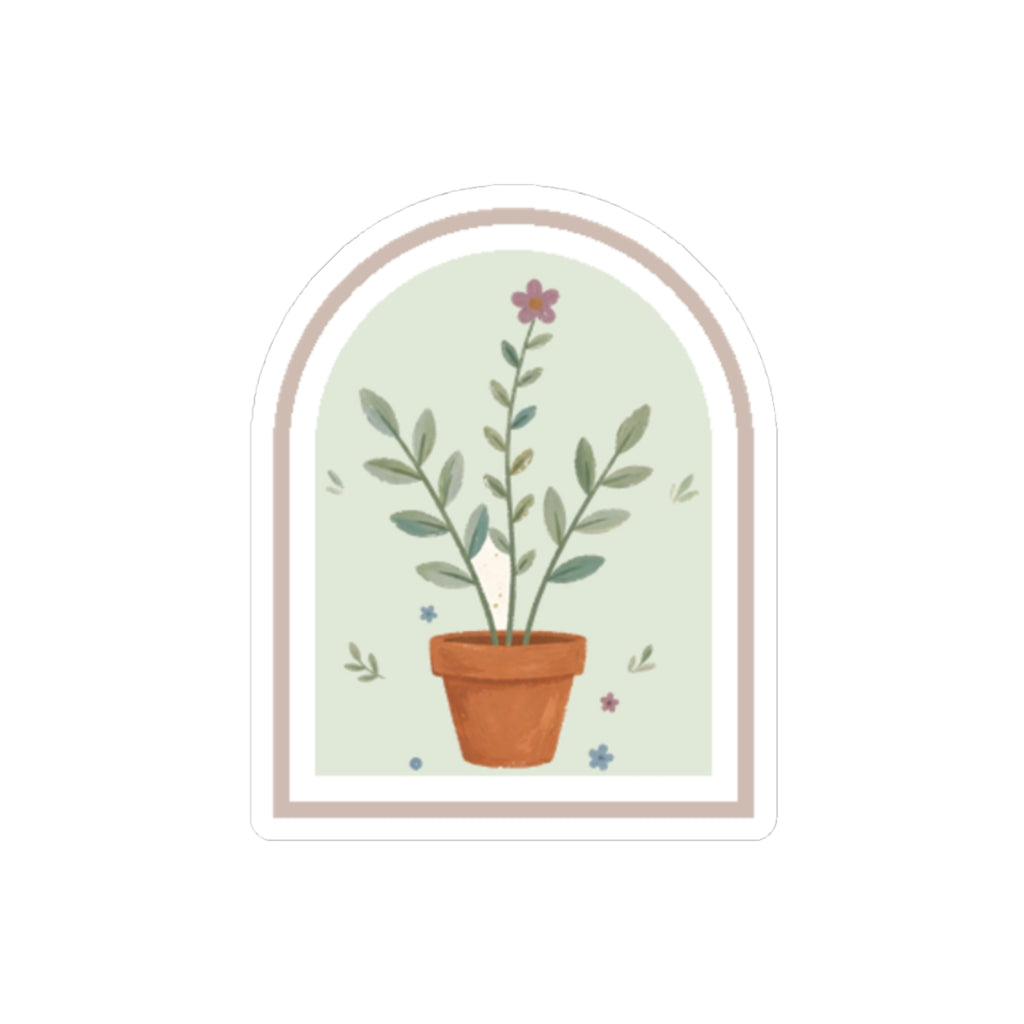 Plant Arch Kiss-Cut Sticker