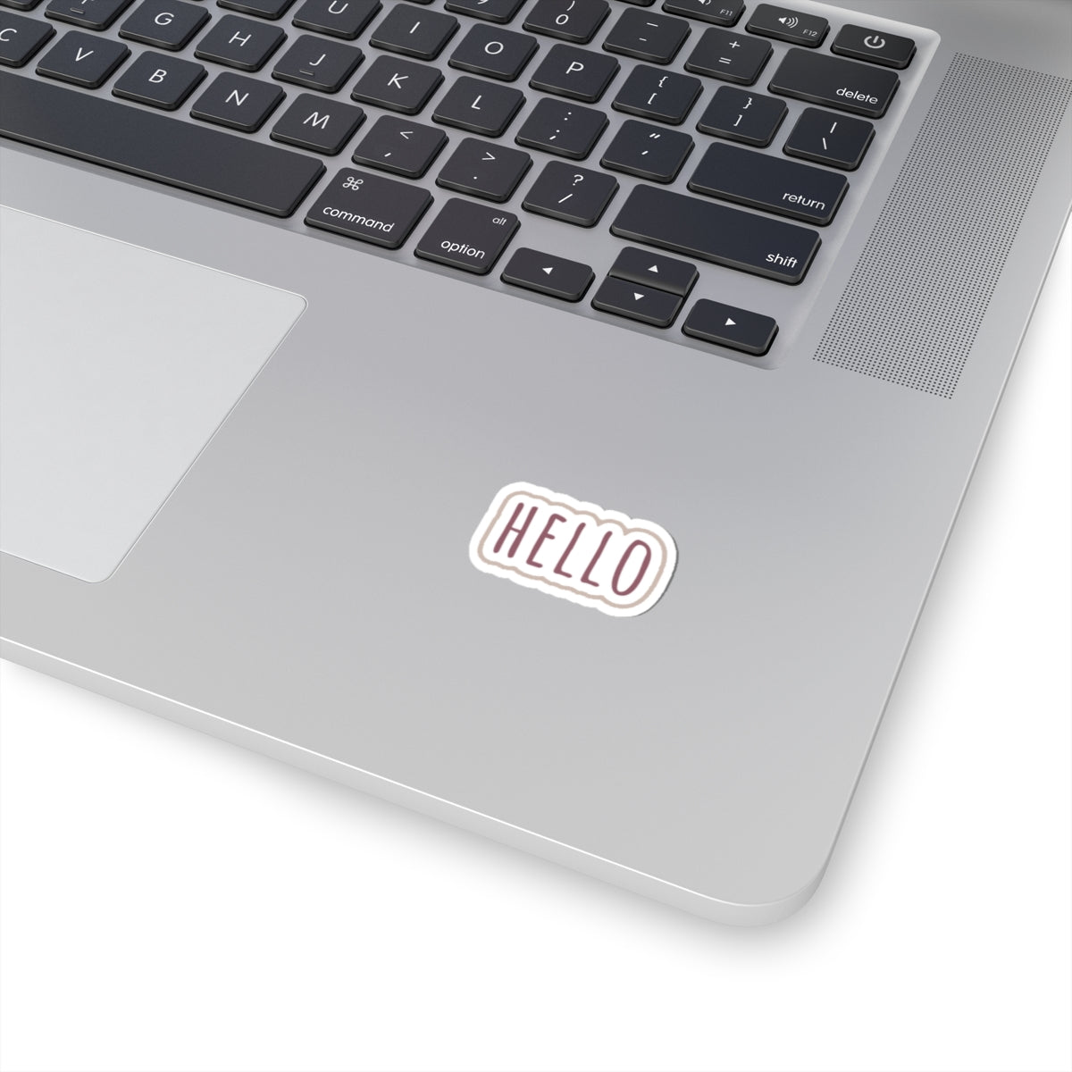 Hello Word Kiss-Cut Sticker