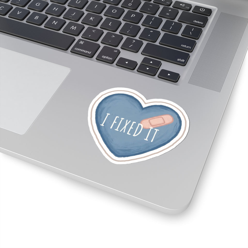 Fixed Kiss-Cut Sticker