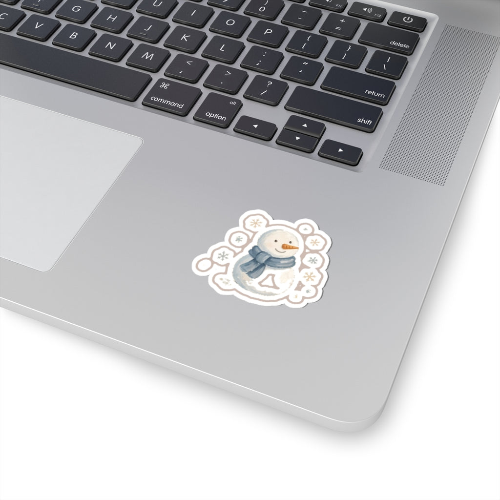 Snowman Kiss-Cut Sticker