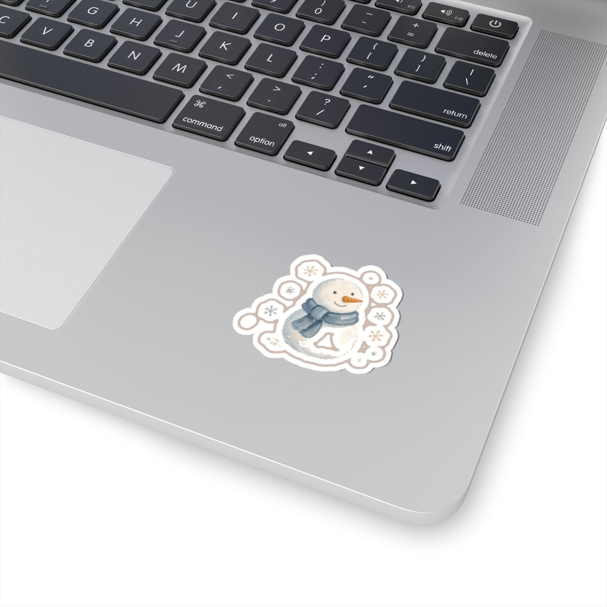 Snowman Kiss-Cut Sticker