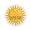 Super Day Kiss-Cut Sticker