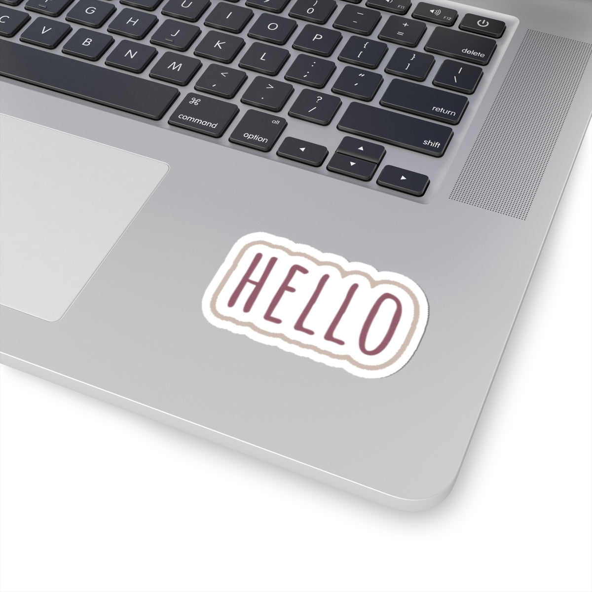Hello Word Kiss-Cut Sticker