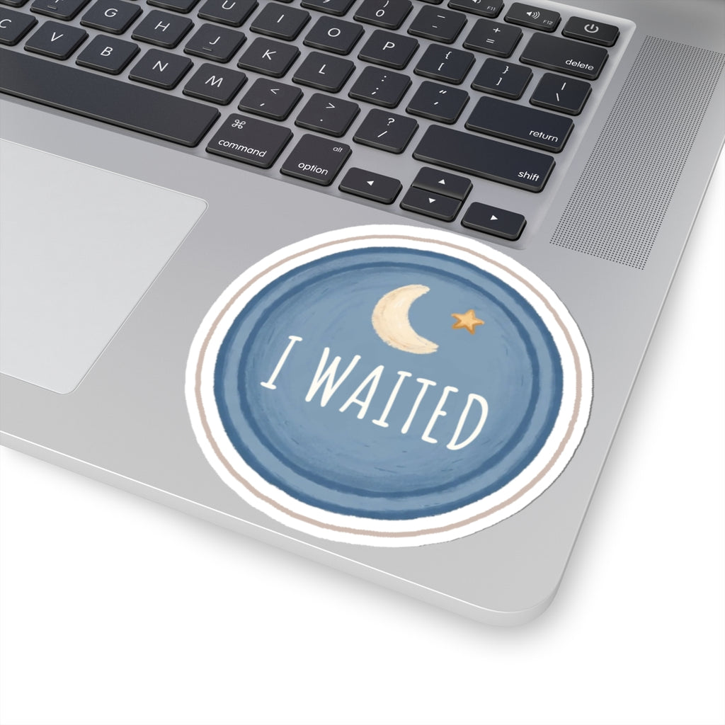 Waited Kiss-Cut Sticker