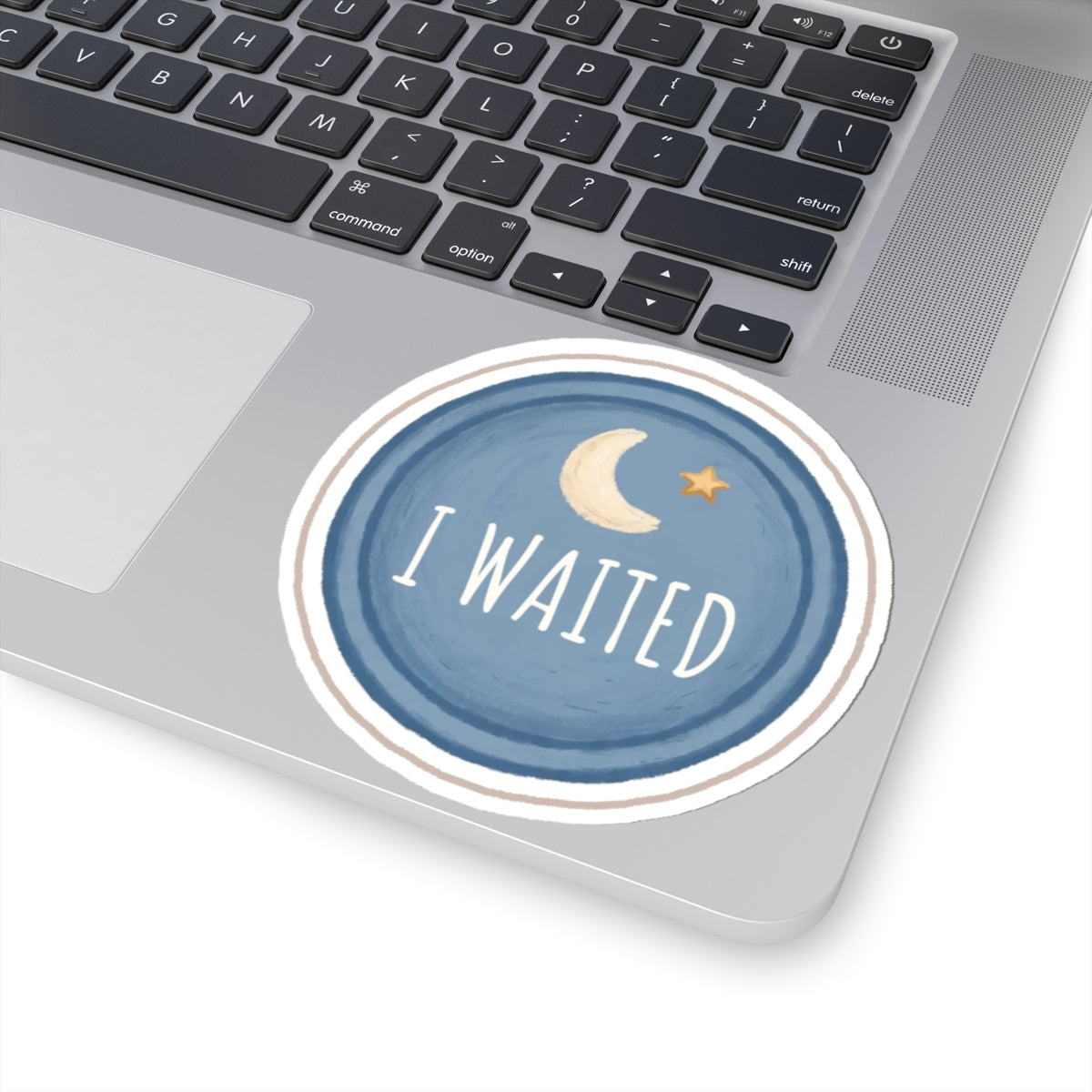 Waited Kiss-Cut Sticker