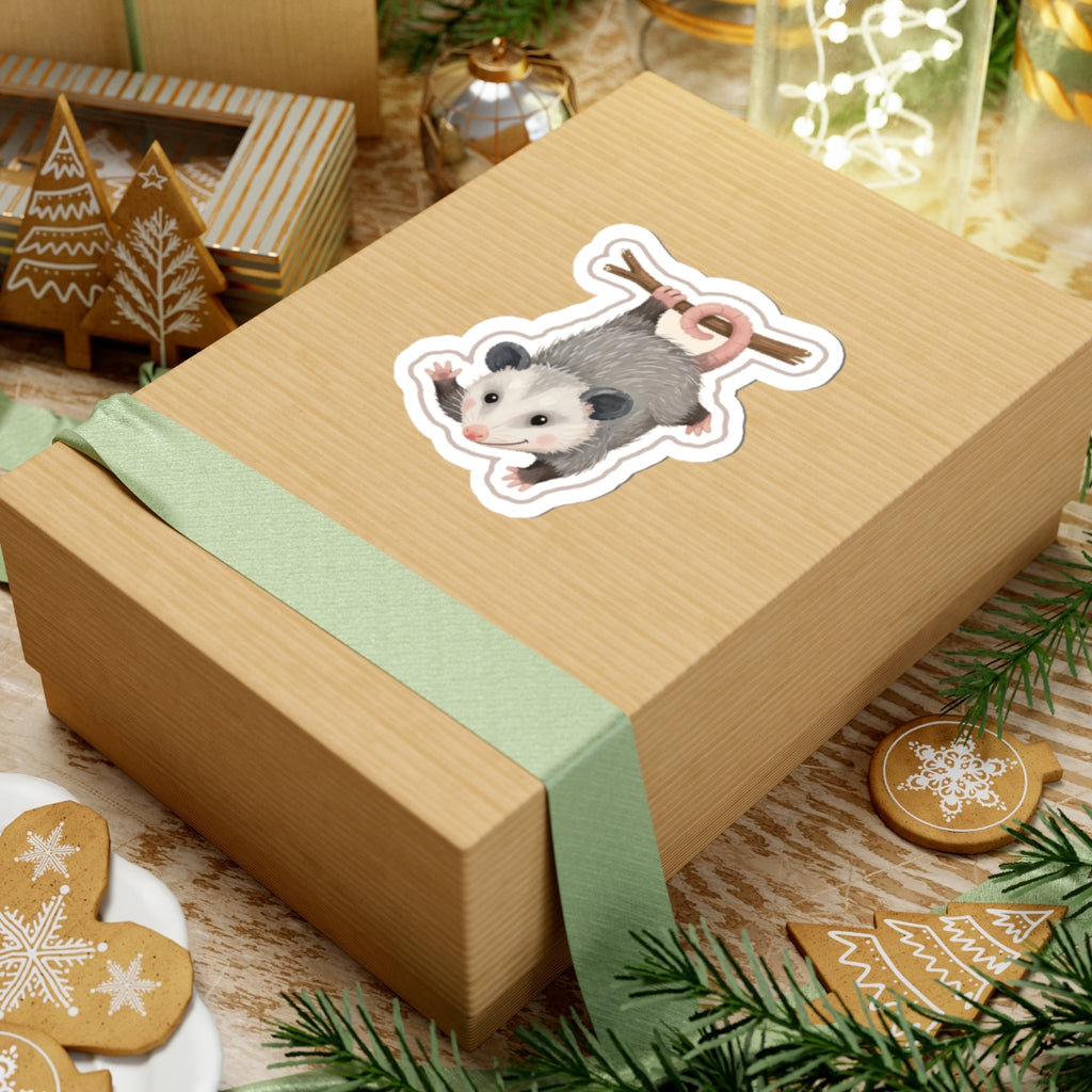 Opossum Kiss-Cut Sticker