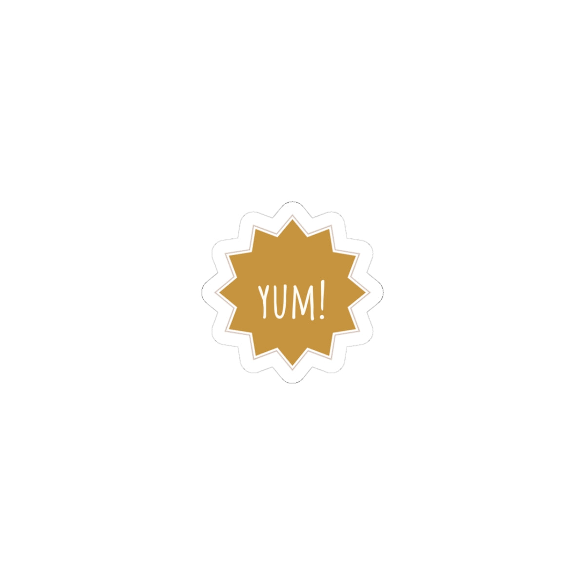 Yum Star Kiss-Cut Sticker