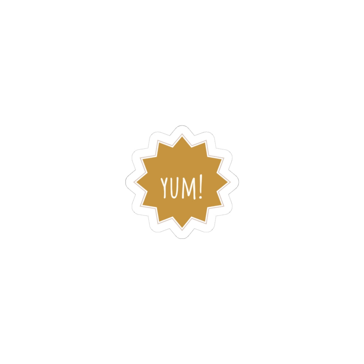 Yum Star Kiss-Cut Sticker
