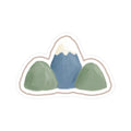 Mountain Kiss-Cut Sticker