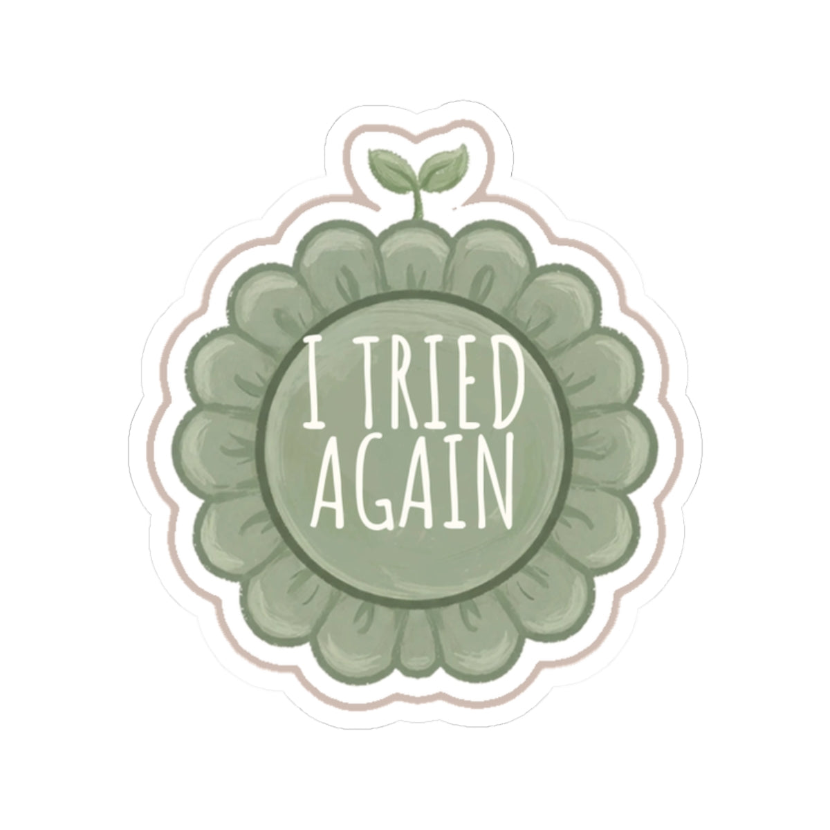 Tried Kiss-Cut Sticker