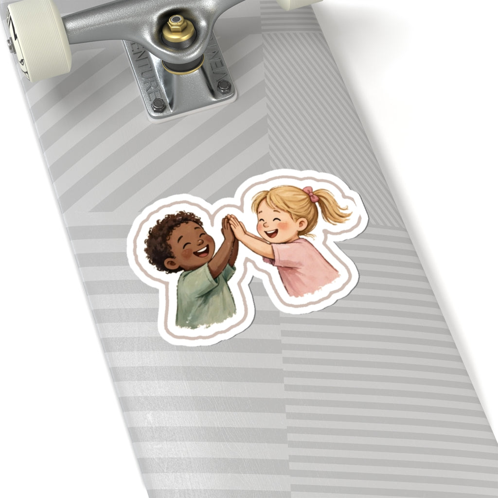 High Five Kiss-Cut Sticker