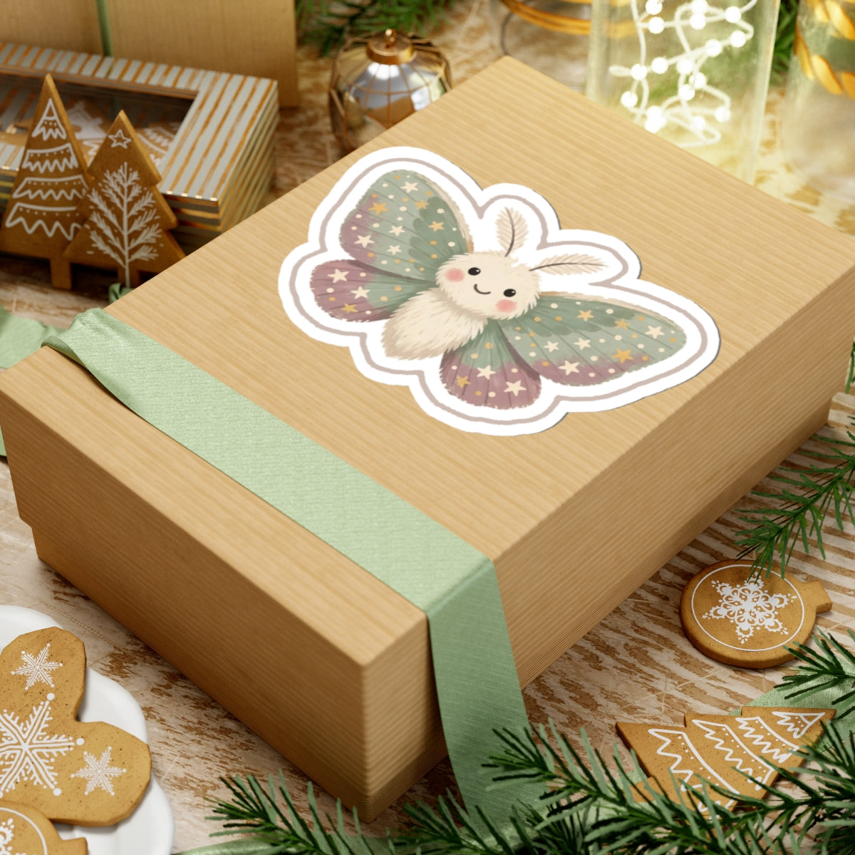 Moth Kiss-Cut Sticker