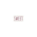 Sweet Word Kiss-Cut Sticker
