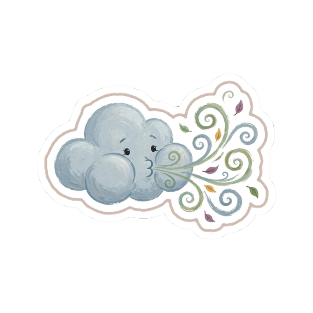 Windy Kiss-Cut Sticker