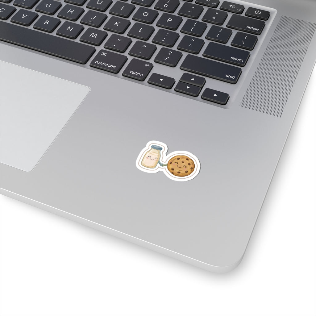 Milk and Cookie Kiss-Cut Sticker