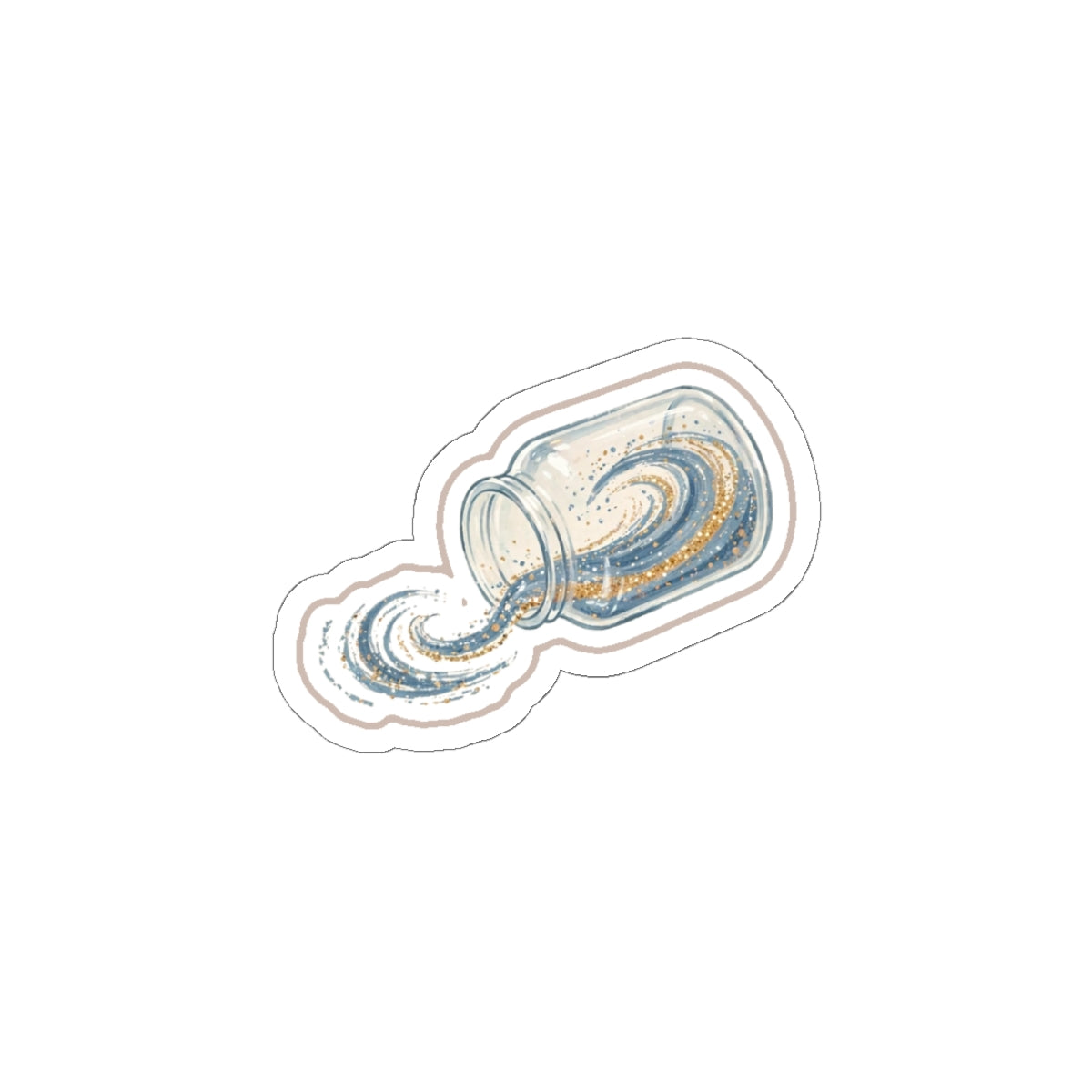 Calm Jar Kiss-Cut Sticker