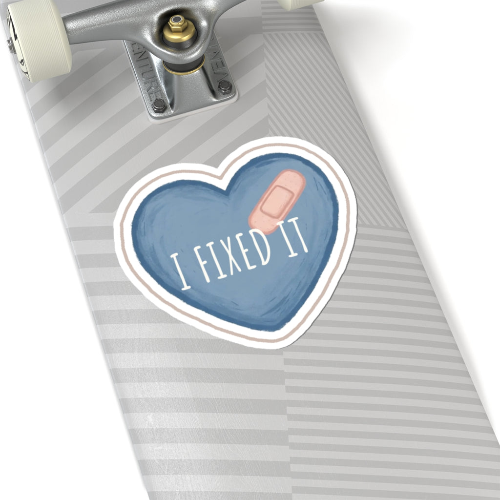 Fixed Kiss-Cut Sticker