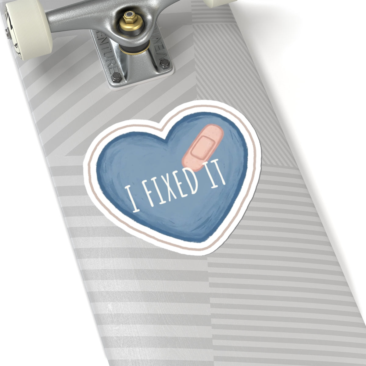 Fixed Kiss-Cut Sticker