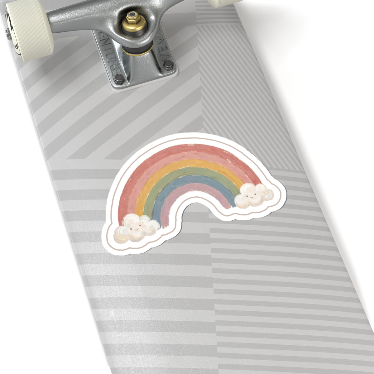 Rainbow Kiss-Cut Sticker