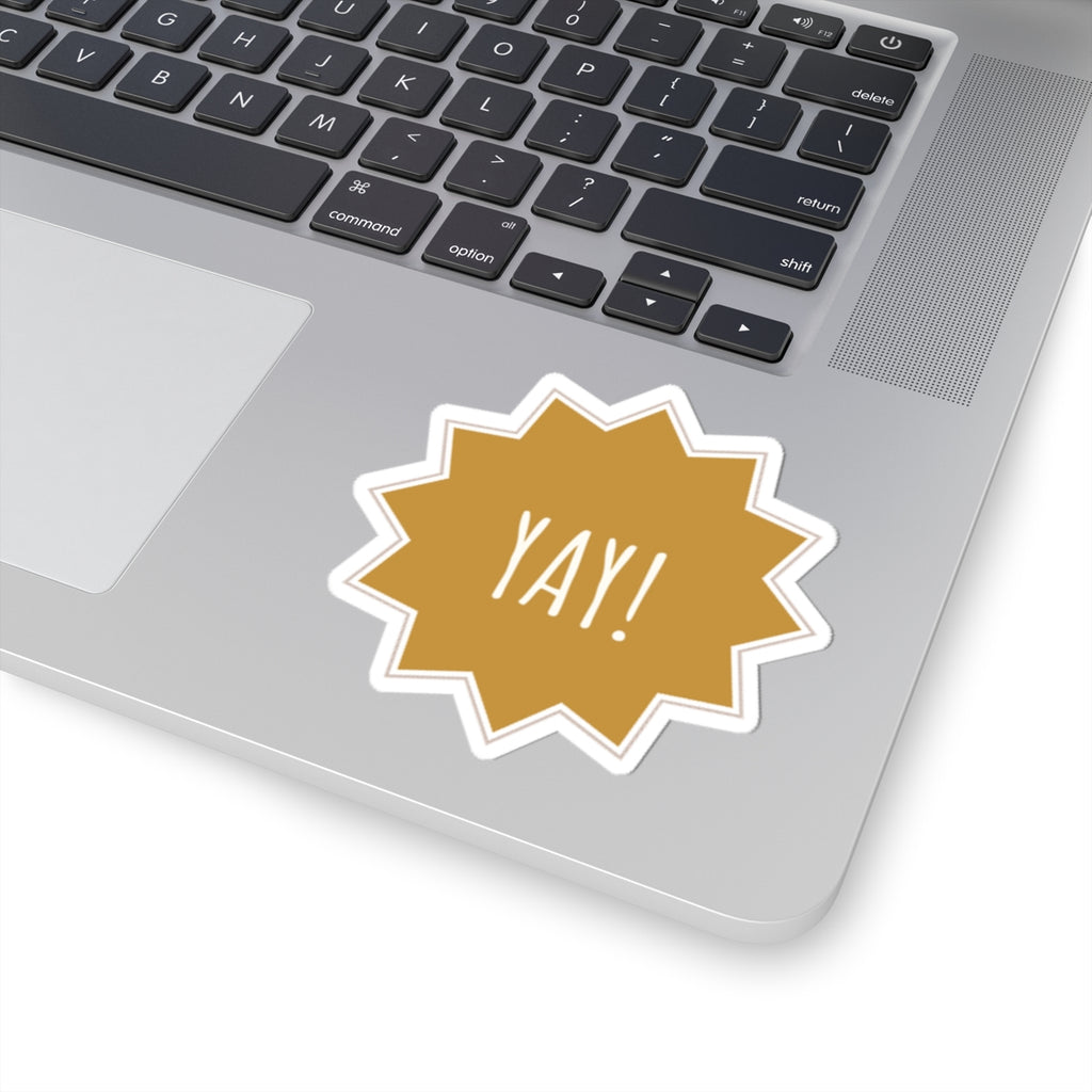 Yay Star Kiss-Cut Sticker