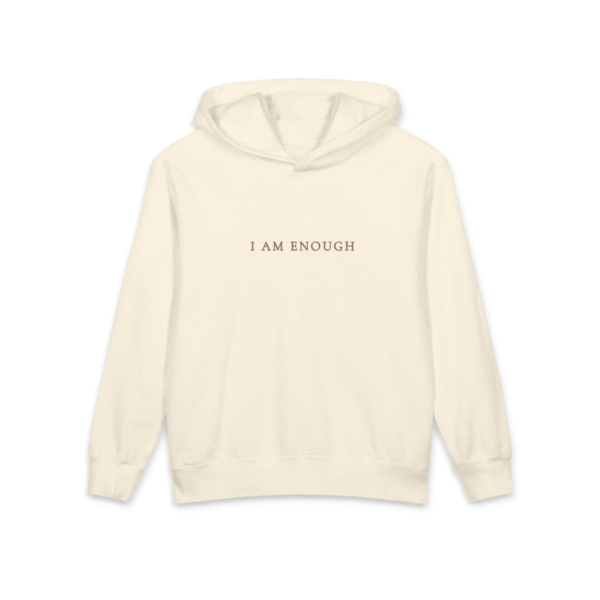 Youth Kindness Crew Hoodie — I am enough