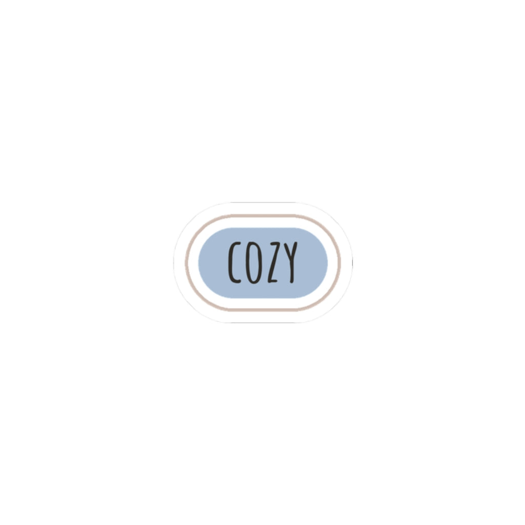 Cozy Capsule Kiss-Cut Sticker
