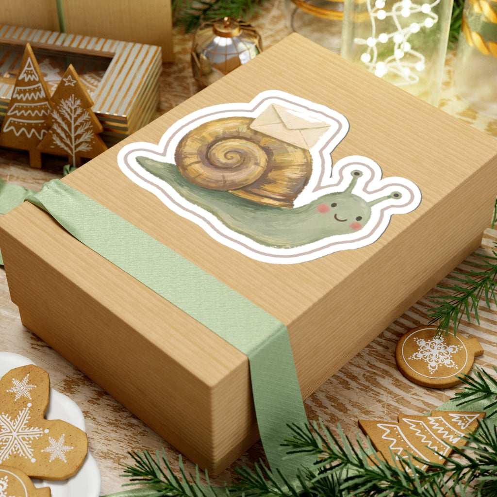 Snail Kiss-Cut Sticker
