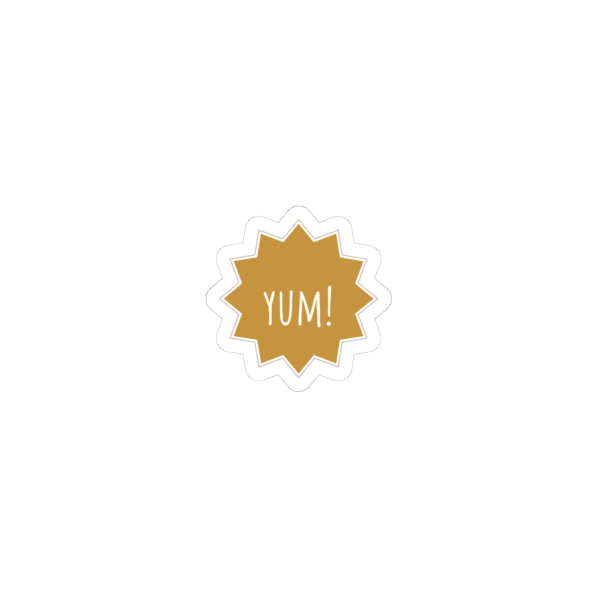 Yum Star Kiss-Cut Sticker