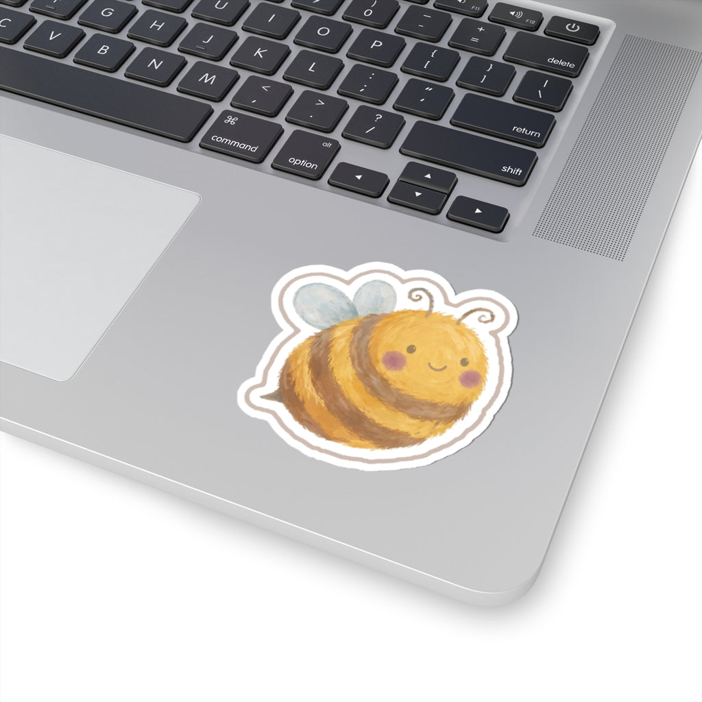 Garden Bee Kiss-Cut Sticker