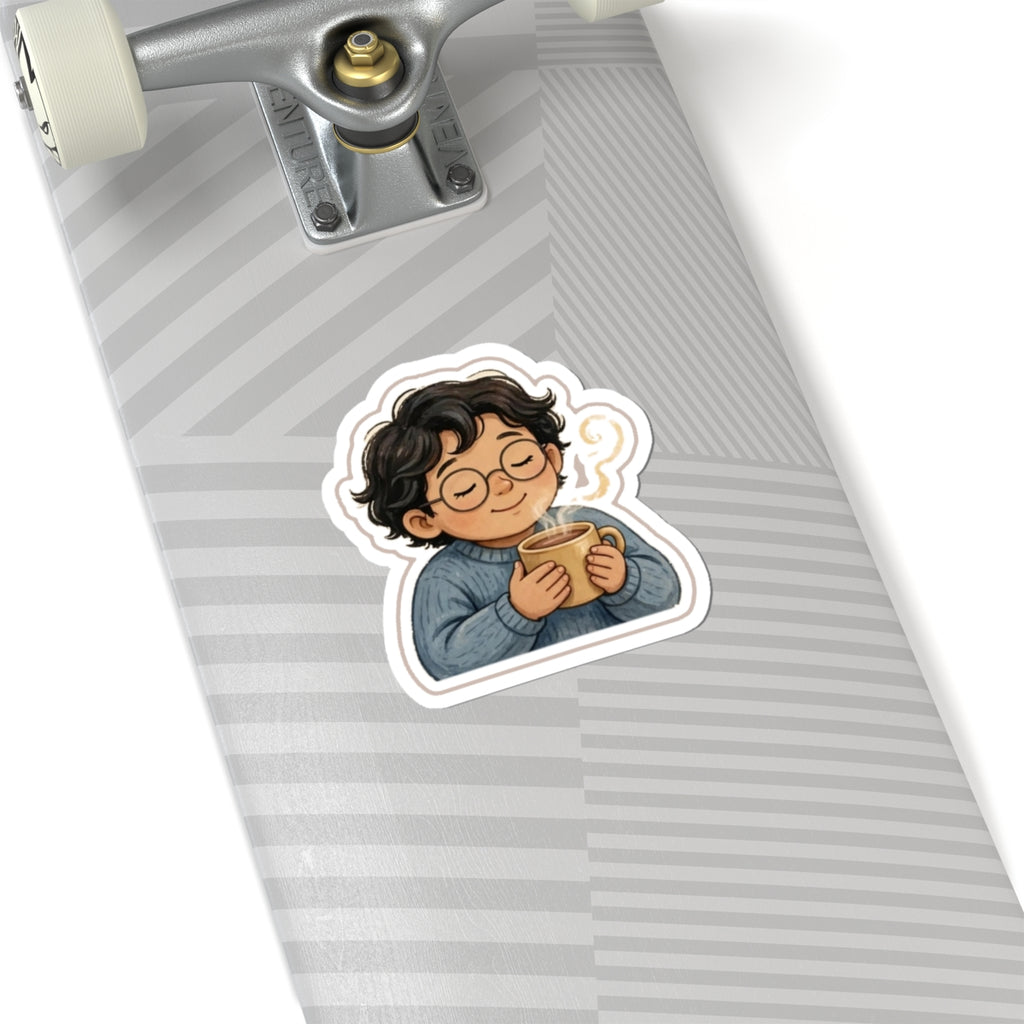 Cozy Cocoa Kiss-Cut Sticker