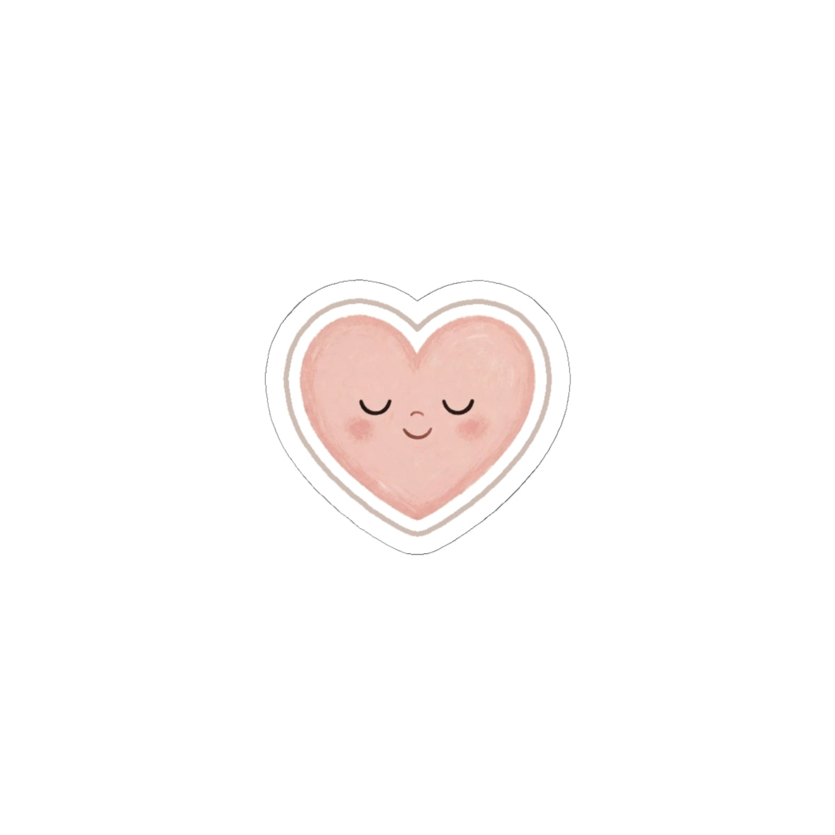 Calm Heart Kiss-Cut Sticker