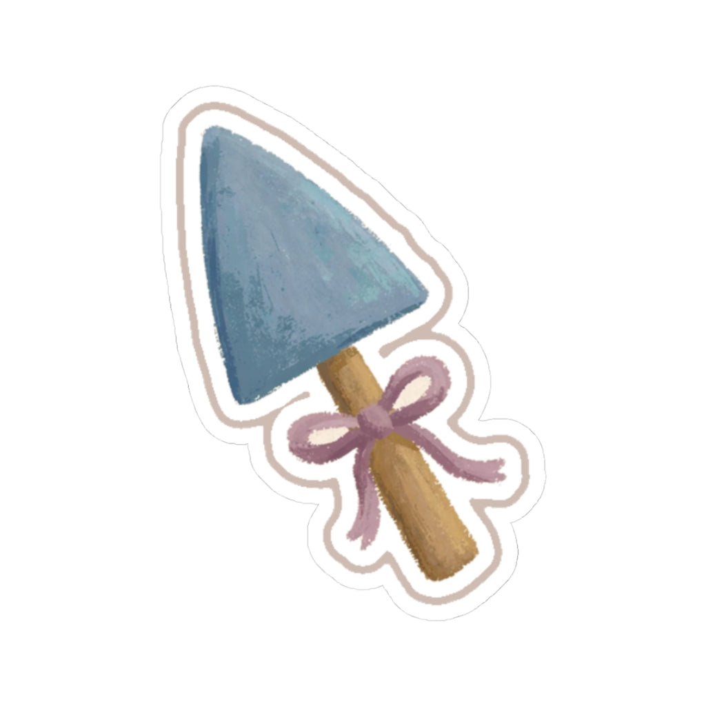 Trowel Kiss-Cut Sticker