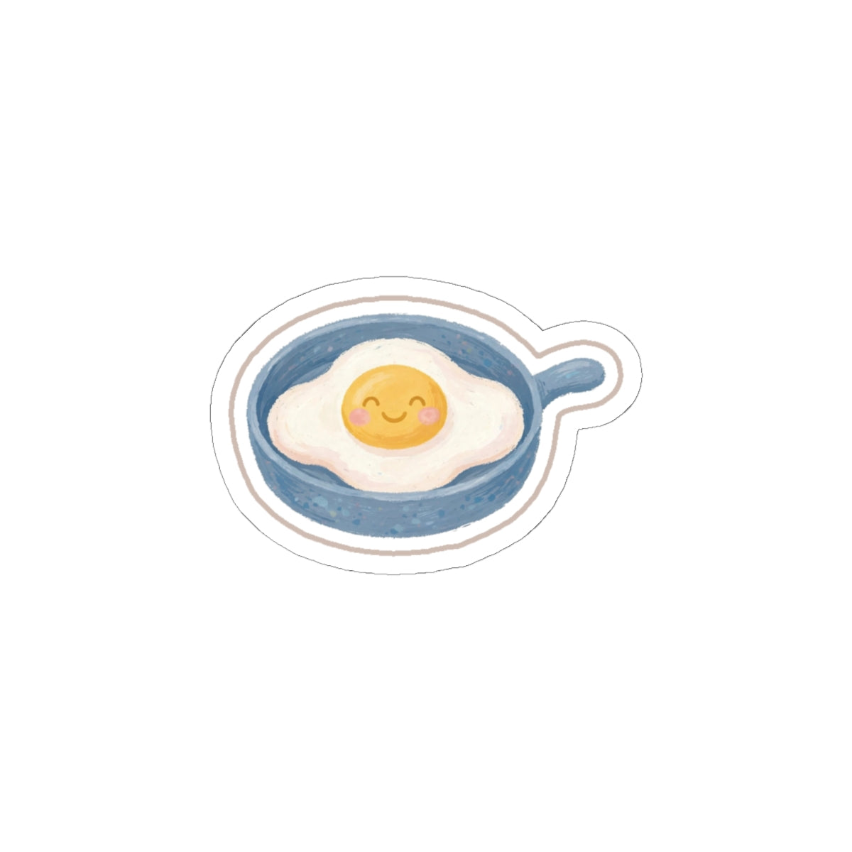 Egg Pan Kiss-Cut Sticker