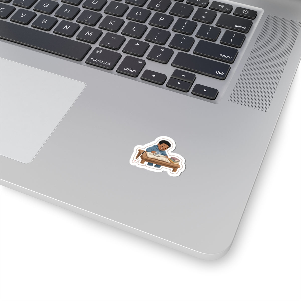 Cane Reading Kiss-Cut Sticker
