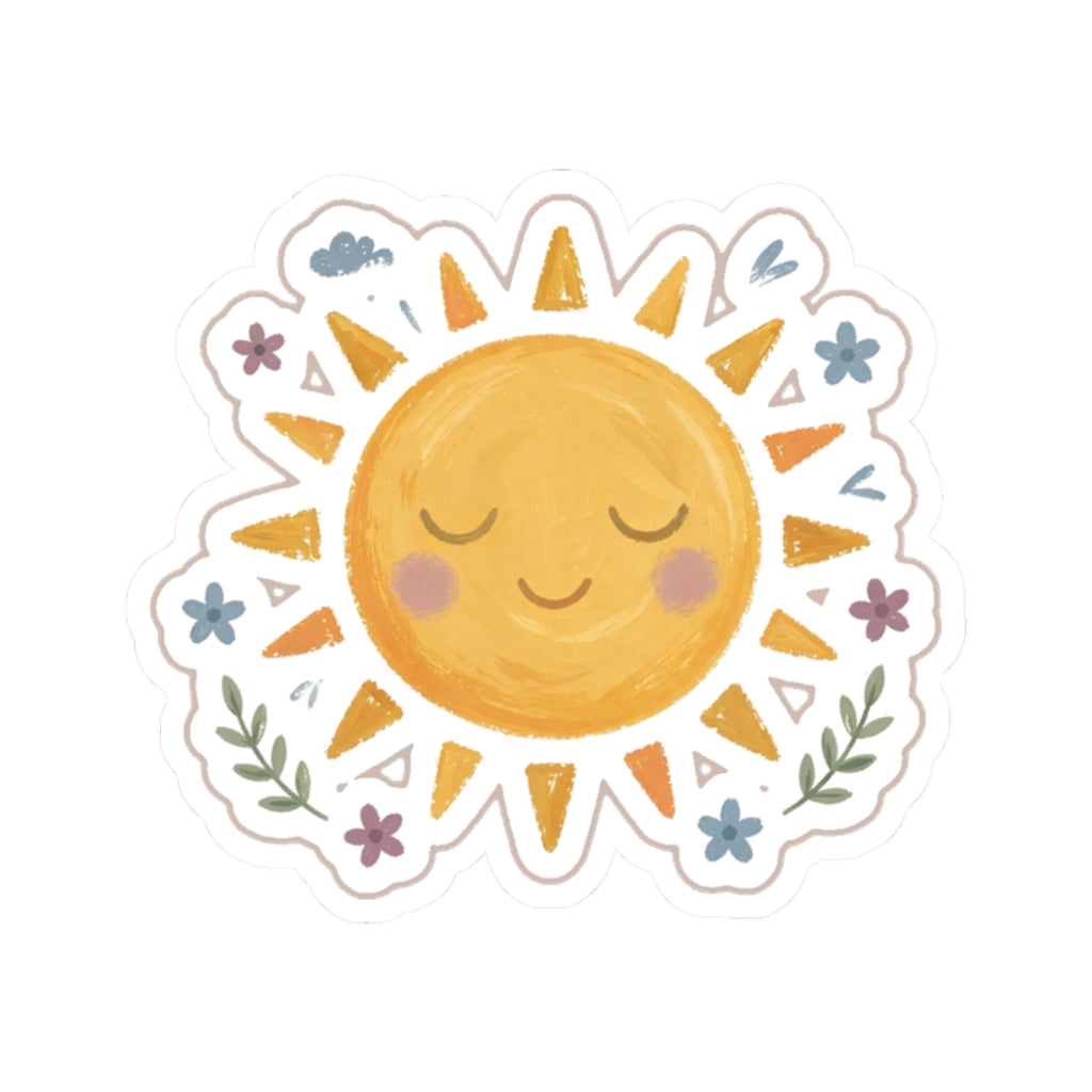 Sunny Kiss-Cut Sticker