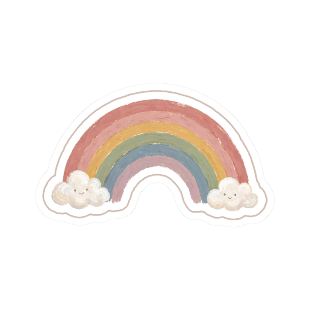 Rainbow Kiss-Cut Sticker