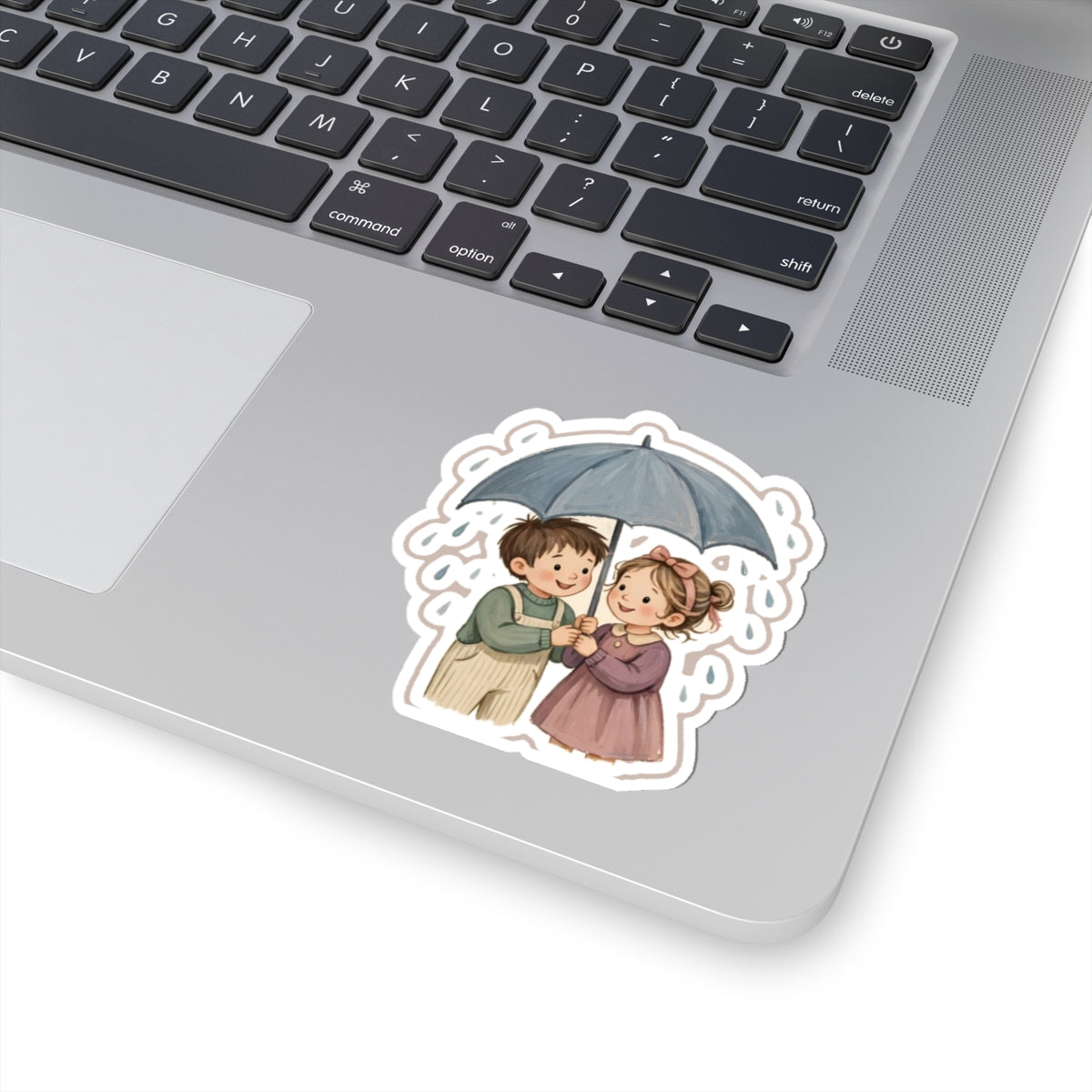 Umbrella Pair Kiss-Cut Sticker