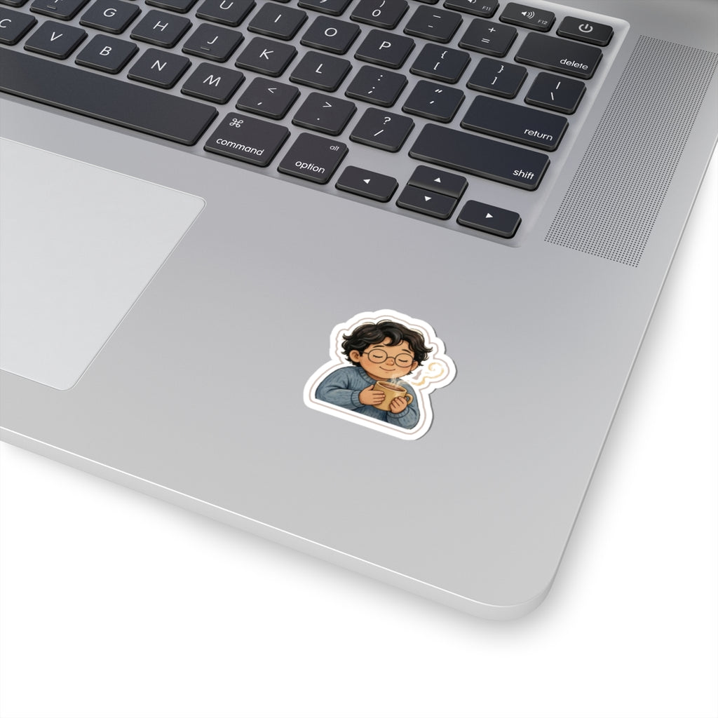 Cozy Cocoa Kiss-Cut Sticker